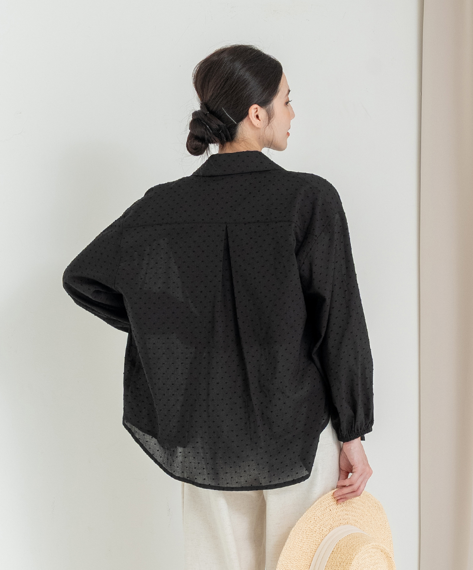 GT 小領澎袖襯衫